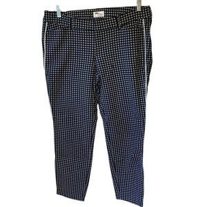 Old Navy The Diva Floral Print Dress Pants Women Size 14 Pockets